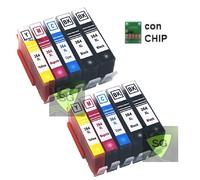 KIT 4 CARTUCCE 933XL COMPATIBILI HP Officejet 7612E 7610E 6600 H711A 6700 7610