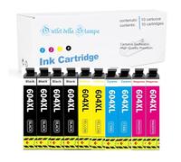 10 Cartucce Compatibili con Epson T503XL *da Outlet della Stampa* per stampanti WorkForce WF-2960DWF, Expression Home XP-5200, Expression Home XP-5205