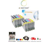 10 Cartucce compatibili EPSON Stylus D68 88 DX 3800 DX3850 DX4200 DX4250 DX4800