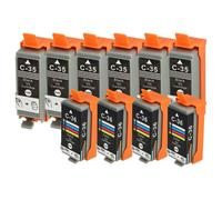 10 cartucce di inchiostro multicolore per Canon Pixma IP110 IP100P ip100 IP100v