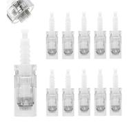 10 Cartucce di Ricambio 42 Pin per la Penna per Microneedling Dr.pen Modelli M7/M5/N2/E30, Parti di Ricambio Originali Monouso, Cartucce per Microneedling Accessori per la Cura Della Pelle