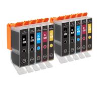 10 Cartucce d'inchiostro per Canon PIXMA MG5350 MG56150 MG6220
