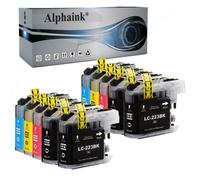 10 Cartucce LC223 COMPATIBILE Brother DCP-J4120DW MFC-J5625DW MFC-J5720DW