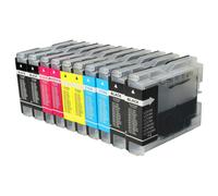 10 cartucce multicolore sostituisce Brother LC-1000M, LC-1000C, LC-1000BK