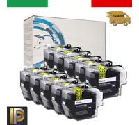 10 Cartucce NERE Compatibili BROTHER DCP-J772DW, DCP-J774DW, DCP-J572DW MFC-J890