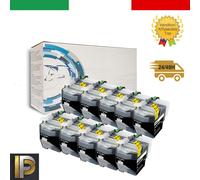 10 Cartucce NERE Compatibili BROTHER MFC-J6930DW, MFC-J6530DW MFC-J6535DW,
