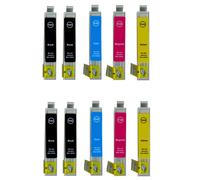 10 CARTUCCE PER EPSON STYLUS DX 3800 DX 3850 4200 4250 DX 4800 DX 4850 D 68 D 88