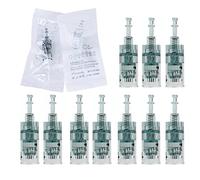 10 cartucce per micro aghi a 36 pin, per penne microneedling M8/M7S/A6S, ricambi usa e getta, con 3 slot (36 pin)