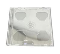 10 CD/DVD doppio trasparente custodie DragonTrading qualità professionale