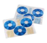 10 CD-ROM-INDEX-GAINEN TRASPARENTE-BIANCO Pâ¦