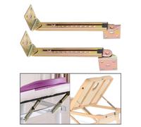 10 Cerniera ad angolo per asta di sollevamento ad angolo con staffa per