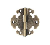 10 cerniere antiche in pizzo decorativo per porta armadio portagioie cerniere cassetti mobili moda cinese per armadio in legno cerniera in lega di zinco
