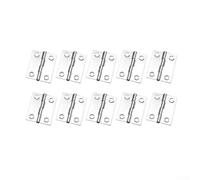 10 cerniere in acciaio inox per ante di armadi, connettori affidabili per scatole di gioielli e soluzioni di archiviazione (3,8 cm)
