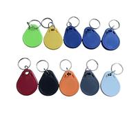 10 chiavi MF Classic 1K RFID 13,56 MHz ISO14443A per controllo accessi ingresso porta hotel 10 pezzi (mix)