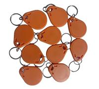 10 chiavi MF Classic 1K RFID da 13,56 MHz ISO14443A per controllo accessi porta dell'hotel, colore arancione