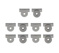 10 chiusure a pressione resistenti per borse, elettroplaccate, chiusura colorata per borse, zaini e portafogli, eleganti magneti per borse