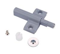 10 chiusure magnetiche per ante di armadietti, in plastica ABS, silenziose, per armadietti da cucina, cassetti, senza maniglia, durevoli, 50.000 volte di vita (S)