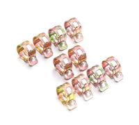 10 clip a molla in acciaio inox, 5 - 16 mm Fuel Line & Water Hose Mlamps, galvanizzato Quick-Connect pipe Fasteners for Automotive Plumbing (6 mm)