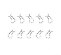 10 clip a molla per pastiglie freno per modelli XT e SLX Bike che supportano un'efficiente manutenzione del sistema frenante (titanio)