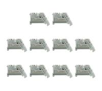 10 clip di fissaggio EW35, componenti in nylon resistente, facile installazione, morsetti, staffe di montaggio per terminali C45 Track Fast Link