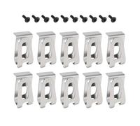 10 clip di ricambio in metallo per DHP480 DHP482 HP457 HP347 TD127 TD126