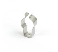 10 clip in spugna a molla resistenti, 19 mm, in acciaio, per garage e deposito attrezzi (32 mm (46 mm di altezza)