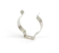 10 clip in spugna a molla resistenti, 19 mm, in acciaio, per garage e deposito attrezzi (35 mm)