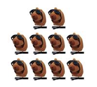 10 clip per capelli con design primaverile, pratico accessorio per capelli, per gli amanti degli animali, divertente ed elegante