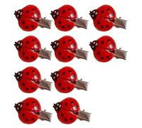 10 clip per capelli realistiche per uccelli mariani, per ragazze e ragazzi, accessori leggeri per capelli da slittare per la clip quotidiana