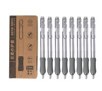 10-Cloud Soft Sheath Body Press Gel Pen Semplice Spugna Brush Pen-Trasparente Rod