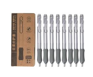 10-Cloud Soft Sheath Body Press Gel Pen Semplice Spugna Brush Pen-Trasparente Rod