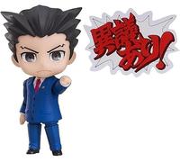 10 cm Ace Attorney: Phoenix Wright/Miles Edgeworth PVC Collectible Game Action Figure Character Model Anime Toys (Size : Blue)