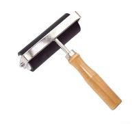10 cm Rullo di pressione per taglio linoleico bordo in gomma | Taglio linoleico, applicazione uniforme del colore, superficie liscia, ideale per l'arte del timbro