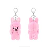 10 cm Stray Kids Portachiavi in peluche MAGNET serie "ATE" SKZoo Portachiavi carino portachiavi ciondolo per i fan (Dwaekki)