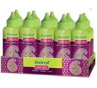 10 colla per tessuti Fevicryl 80 g senza cuciture colla, punto più veloce, la...