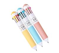 10 colori in 1 0,8 mm per giornale, prendere appunti, disegno, set portatile, 3/6 pezzi
