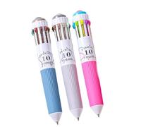 10 colori in 1 0,8 mm per giornale, prendere appunti, disegno, set portatile, 3/6 pezzi