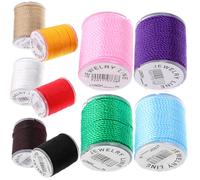 10 Colors Cordoncino Per Collane Filo Perline Corda Di Artigianale Nylon