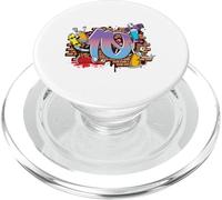 10° compleanno nato nel 2010 Graffiti Art Spray Urban Rap regalo PopSockets PopGrip per MagSafe