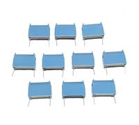 10 condensatori 0,33uF 630V AC 1200V DC per circuiti ad alta tensione. Design plug and play. Nessuna saldatura richiesta. Compatibile con sistemi 5V 3.3V. 35x15x26mm per una facile installazione in