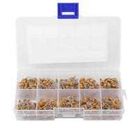 10 Condensatori Ceramici Elettrici 13 * 7 * 2 500 Pezzi 10 Valori 50V 1NF(102)-68NF Kit Assortiti Condensatori Ceramici Monolitici