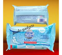 3 Conf (36 Salviettine) Fresh & Clean Milleusi Classic con Minerali Termali