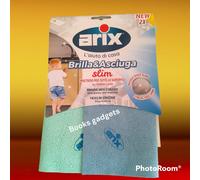 10 Conf. (20 Panni) Arix Brilla & Asciuga Slim Panno Microfibra Multiuso 29x29