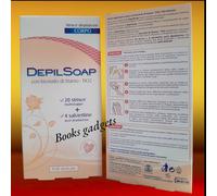 10 Conf. Depilsoap (200 Strisce Depilatorie+40 Salviette) CORPO x Pelli Delicate