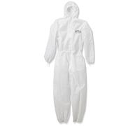 10 Confezione KleenGuard A50 Monouso Tute Tetto Bianco Piccolo Giropetto 38/40 (