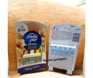 10 Confezioni Ambi Pur Oro e Fiori di Vaniglia Ricarica per Diffusore 3Volution