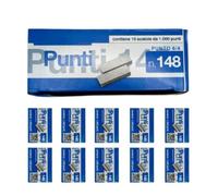 10 Confezioni da 1000 Punti Metallici Graffette 6/4 per Cucitrici - 10000 Punti Metallici per Spillatrici Ufficio - Compatibili con l’Art. 130/E - Punti per Spillatrice Universali - Passo 6 mm