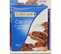 10 Confezioni da 75g di Cacao in Polvere Amaro o Zuccherato