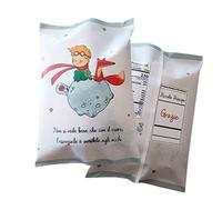 10 confezioni di buste di patatine personalizzate varie grafiche battesimo compleanno regalini fine festa bambini bambine temi vari (Piccolo Principe new)