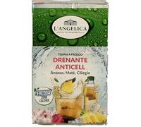 10 confezioni di l'angelica tisana fredda drenante anticell gr.36 18 filtri
